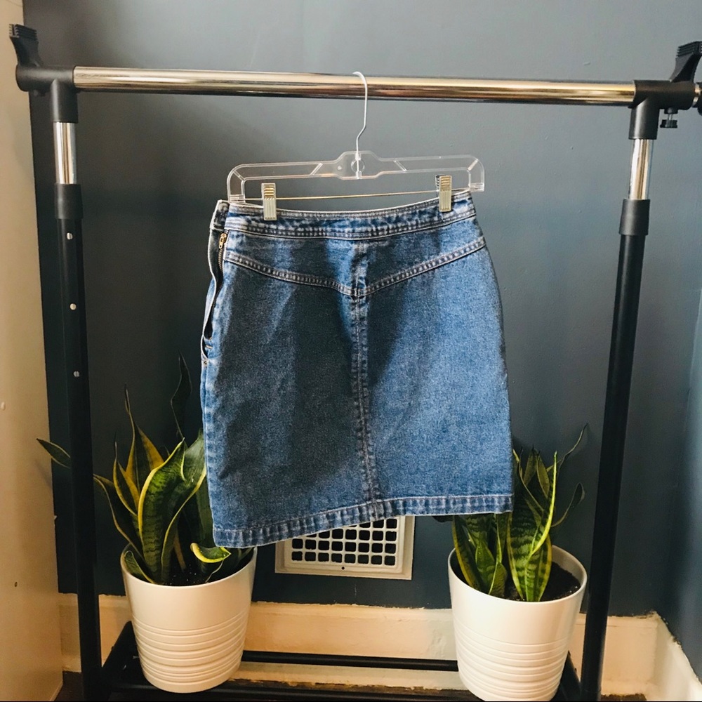 Vintage Gap Denim Mini Skirt